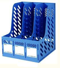 KỆ RỔ 3 NGĂN MÀU XANH BIỂN