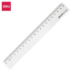 THƯỚC KẺ DELI 20CM