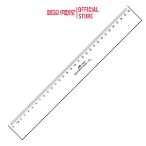 THƯỚC KẺ DELI 30CM