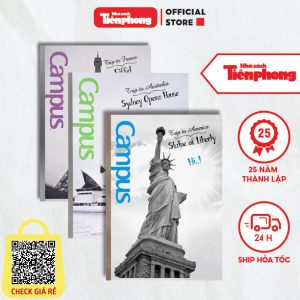 VỞ VIẾT CAMPUS 80-120-200-300 TRANG